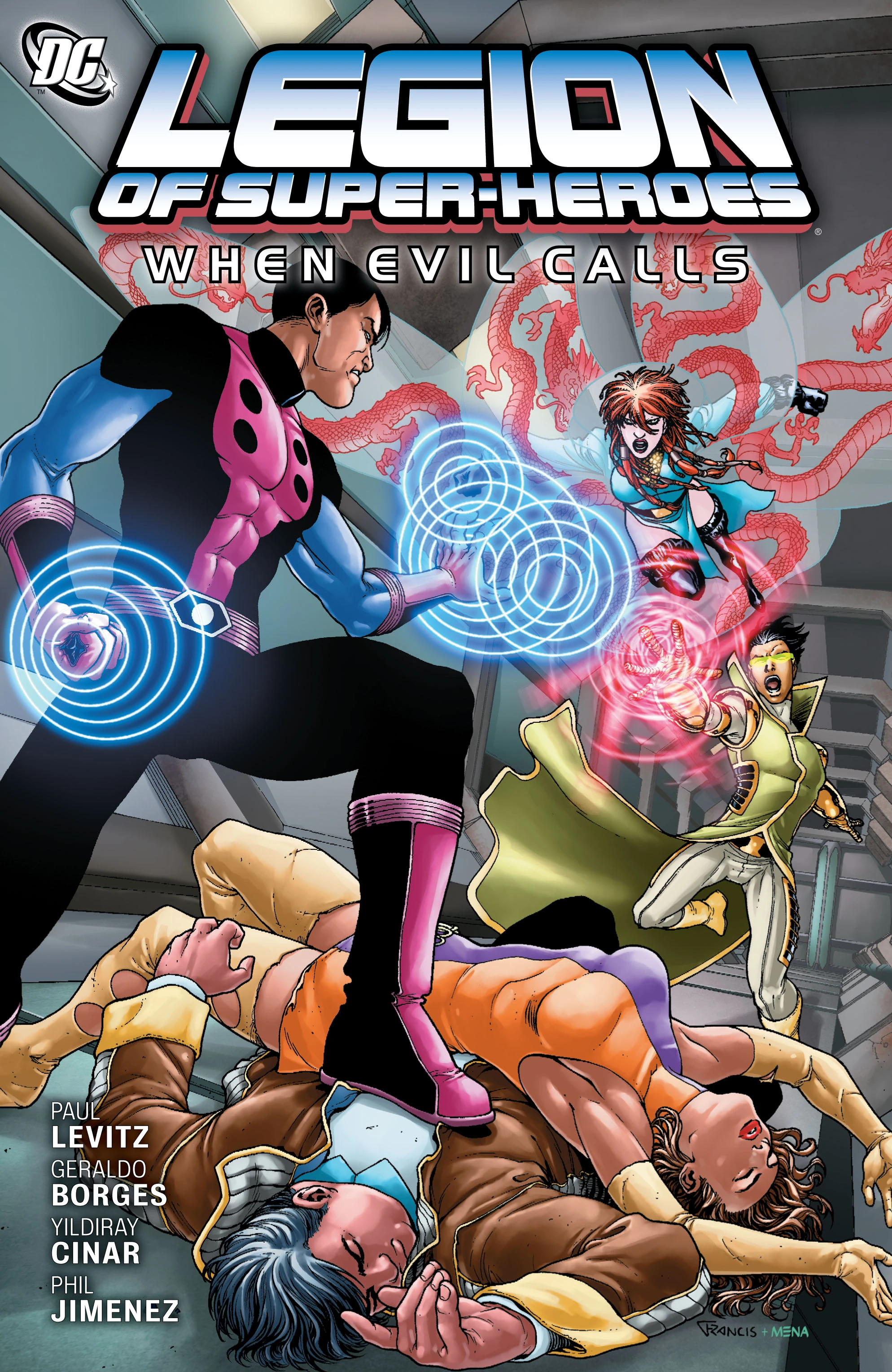 Legion of Super-Heroes: When Evil Calls (DC, 2018) cover